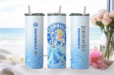 Starbucks Coffee Cinderella Blue